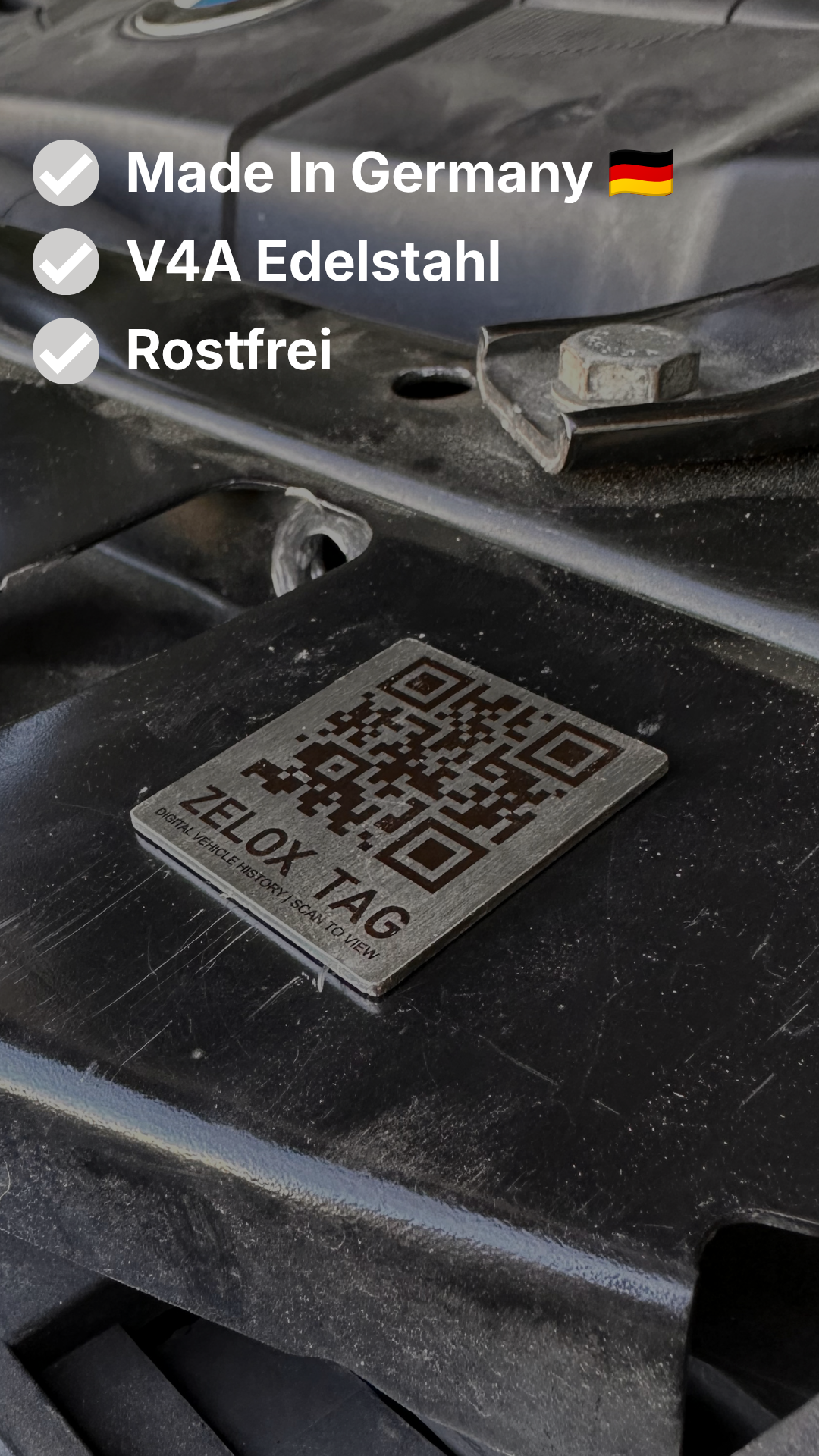Zelox Tag - Digitaler Fahrzeugpass