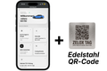 ZaloxTag© QR-Code aus Edelstahl + Digitales Dashboard